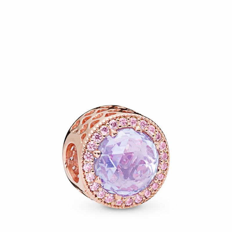 Pandora Rose™ Lavender Radiant Hearts Charm Egypt SB8321567